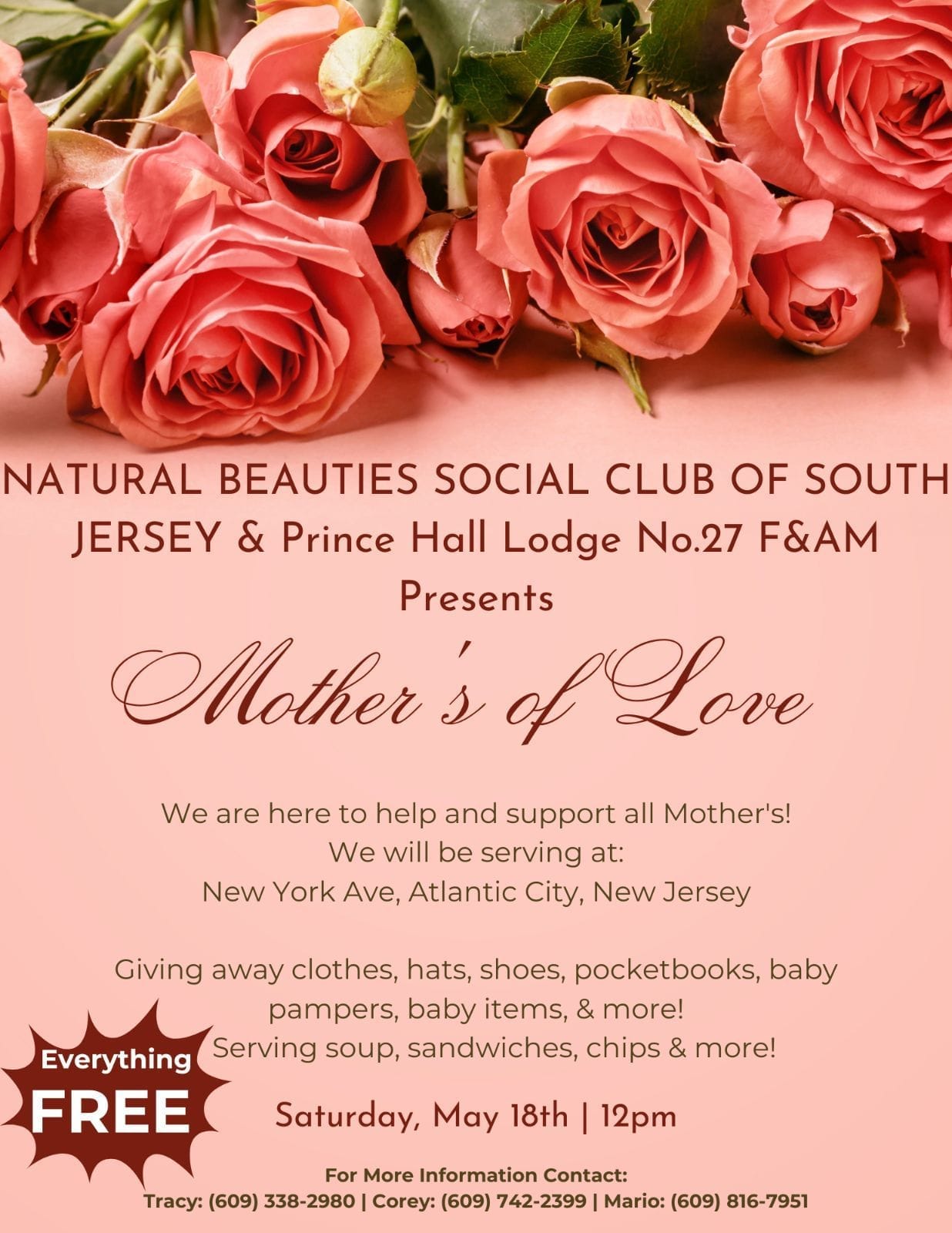 Community Focus: Prince Hall  Lodge 27 and the Natural Beauties Social Club Help the Community by Distributing Clothes and Food