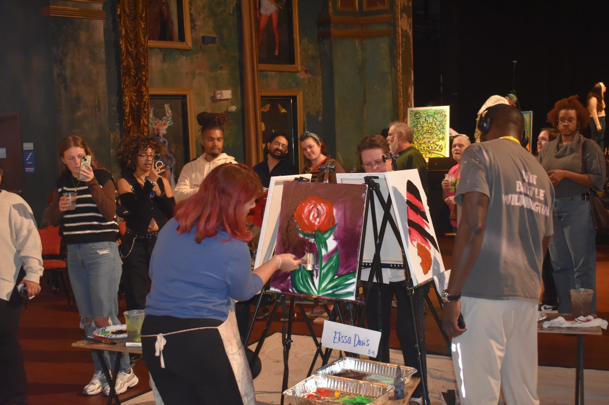 ART BEATS-Art Battle Wilmington! December 6th at 5pm, The Queen.