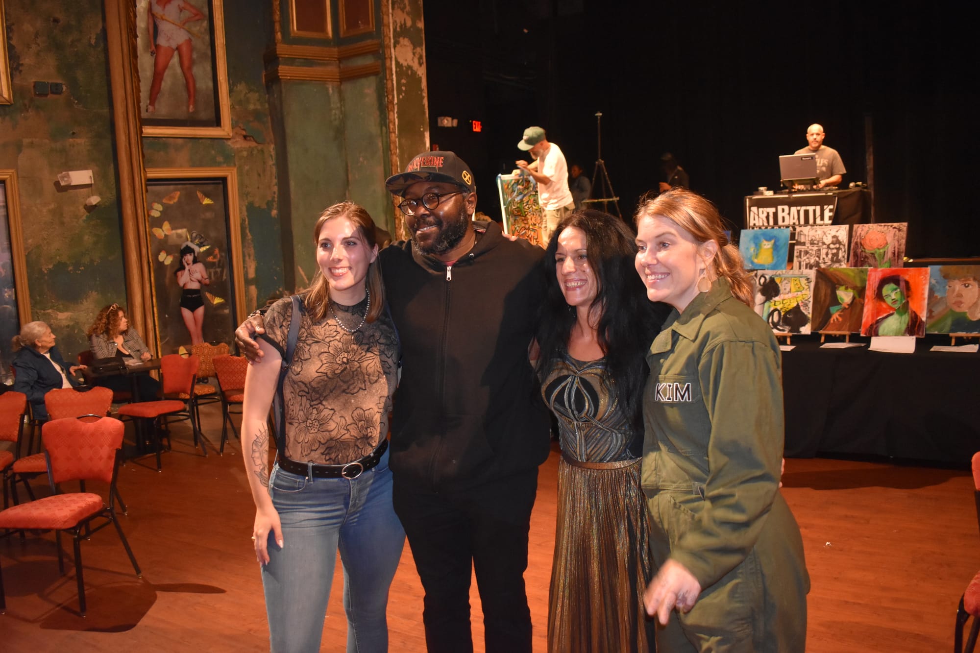 ART BEATS-Art Battle Wilmington! December 6th at 5pm, The Queen.