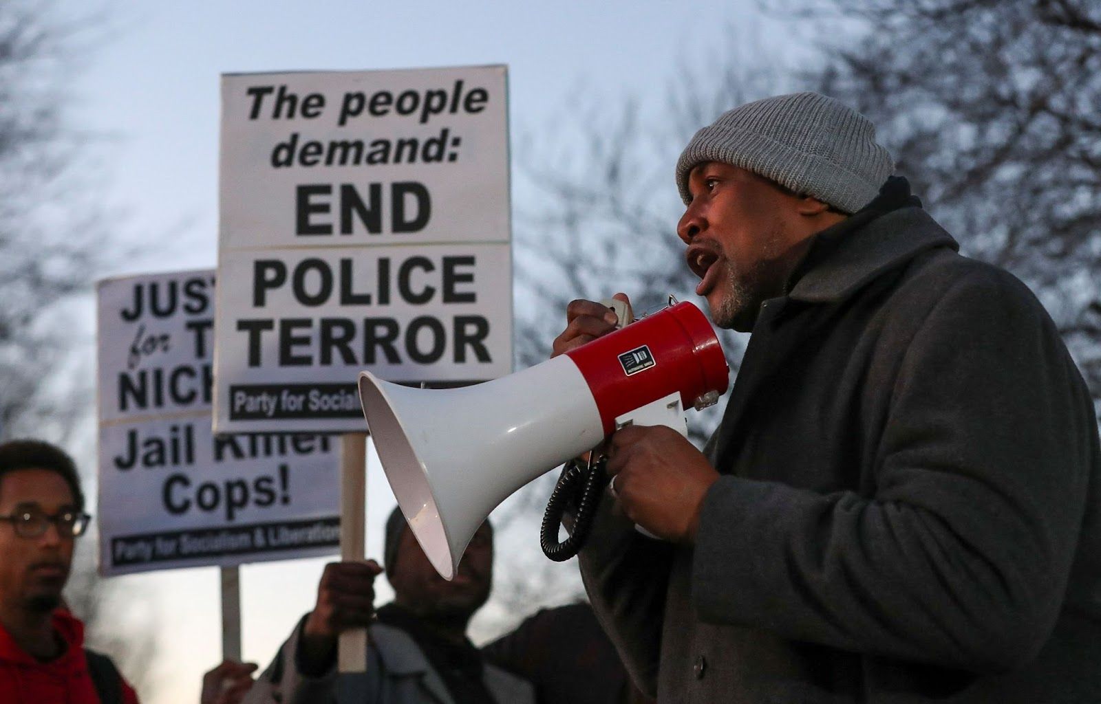 The community protests the death of Tyree Nichols. Image Source: Reuters