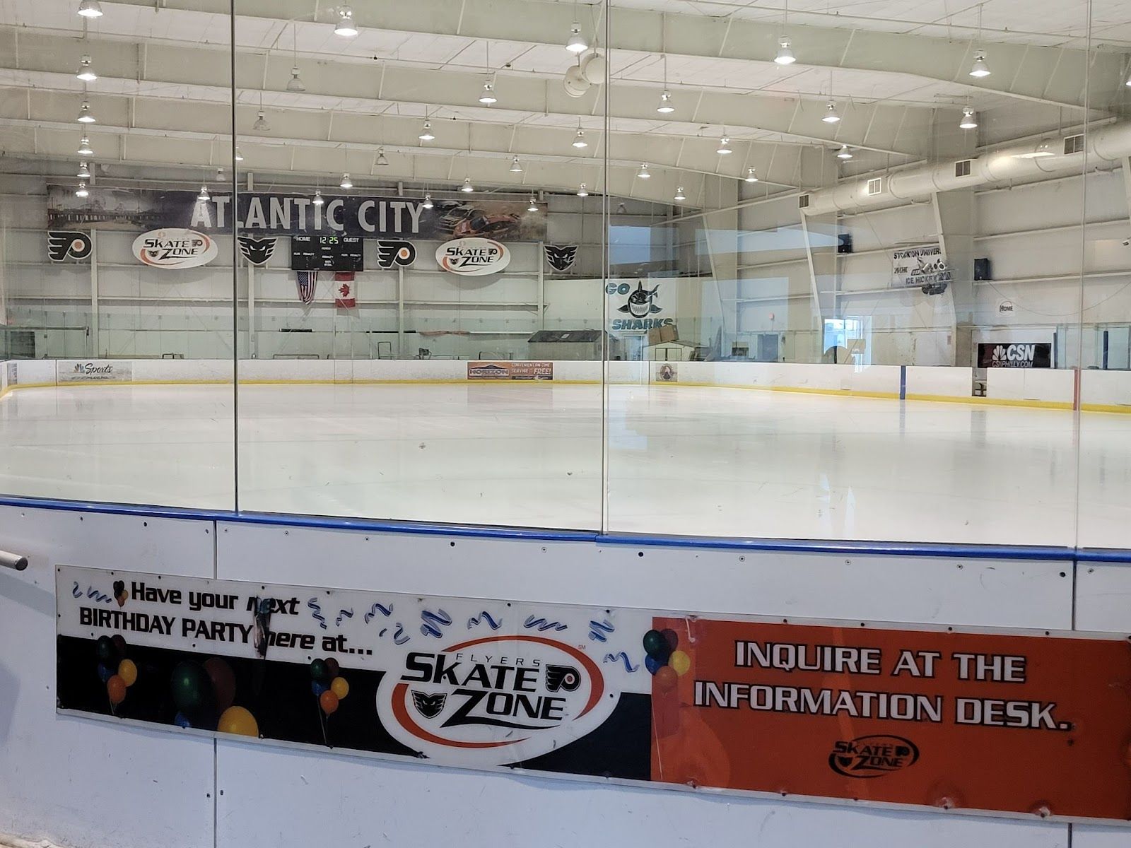 The Atlantic City Skate Zone will continue to be used as an ice skating facility. Image Source: City of Atlantic City