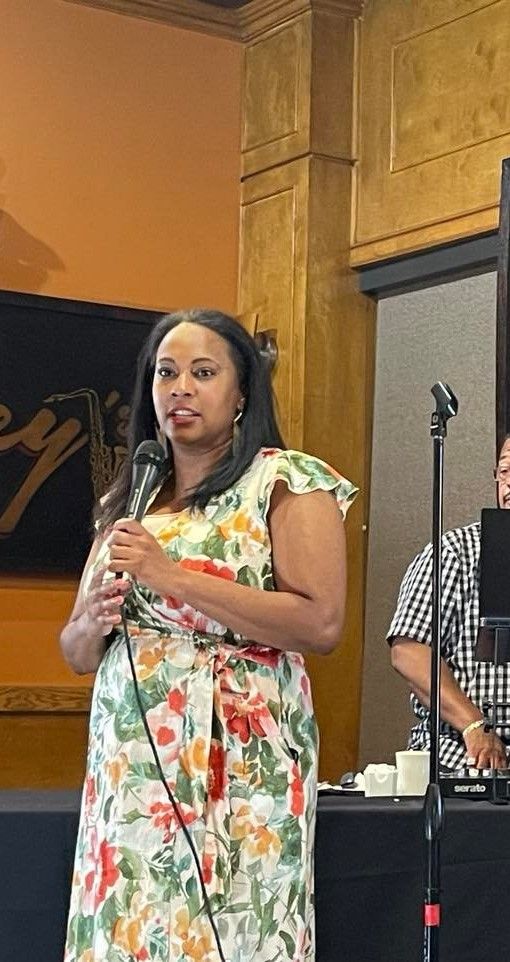 Yolanda N. Melville, of Cooper Levinson law firm who chairs the national NAACP NextGen Leadership program and is also vice president of the NAACP Atlantic City branch, speaks to NextGen classes of 2019 and 2020.