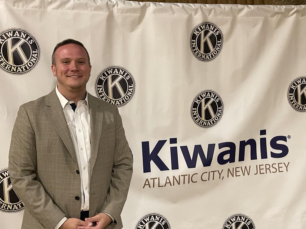 Martin Slezak is the treasurer for the New Jersey district of Kiwanis International. He came to support Atlantic City's new start. Photo Credit: Mark Tyler