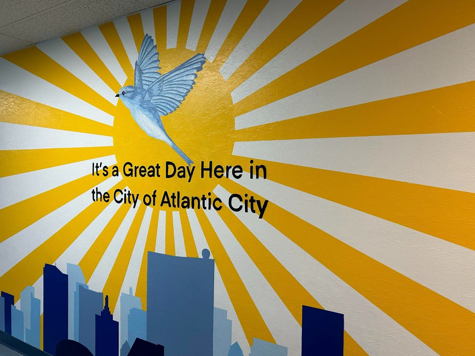 "It's a great day here in the City of Atlantic City" is the slogan Mayor Marty Small Sr. coined to help change the city's culture. Source: City of Atlantic City
