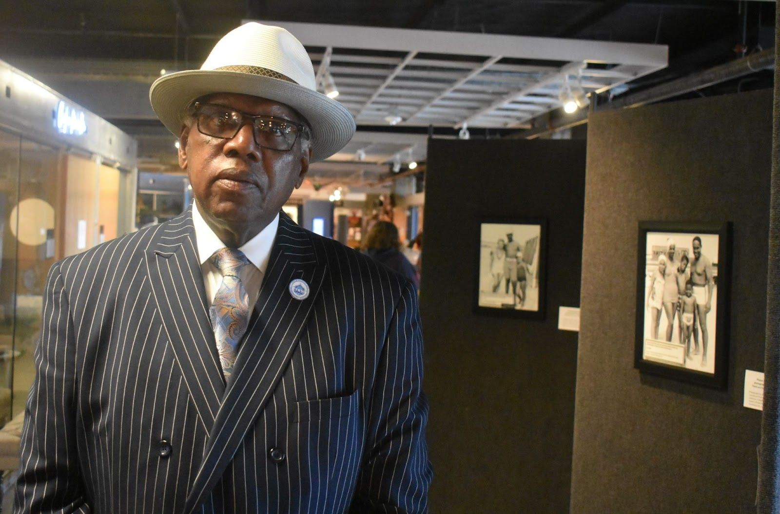Representing Atlantic City with Style and Class! Councilman Kaleem Shabazz always brings distinguished class to every event he attends.  Here he brings first rate fashion to the Chicken Bone Beach book signing!  Photo Credit: Raymond Tyler
