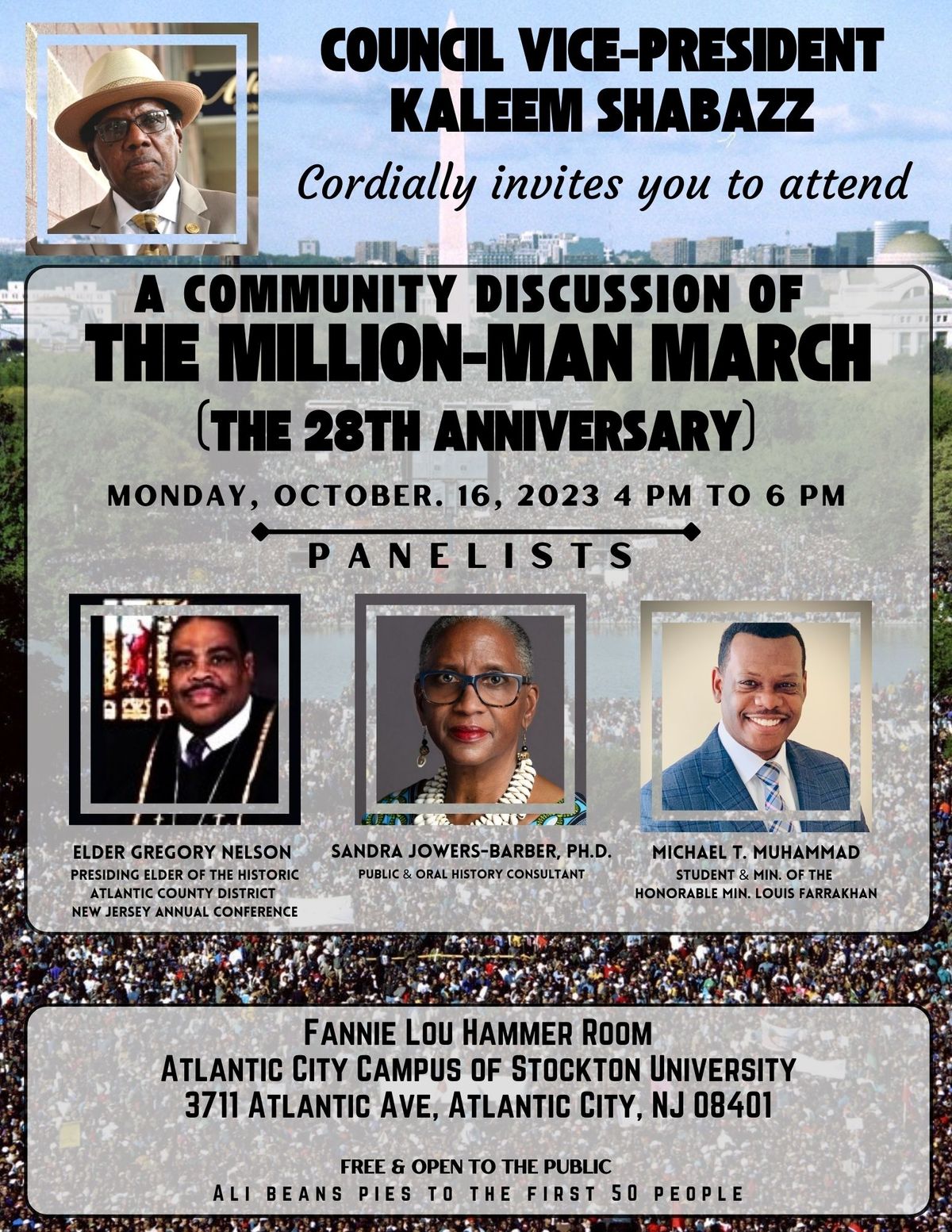 Discussing the Million Man March 28 Years Later