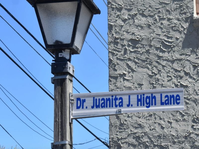 The City Of Atlantic City Renames Street After The Late Dr. Juanita High