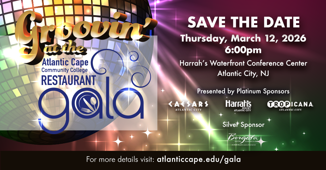 ACCC Announces Date for Atlantic Cape Community College Restaurant Gala