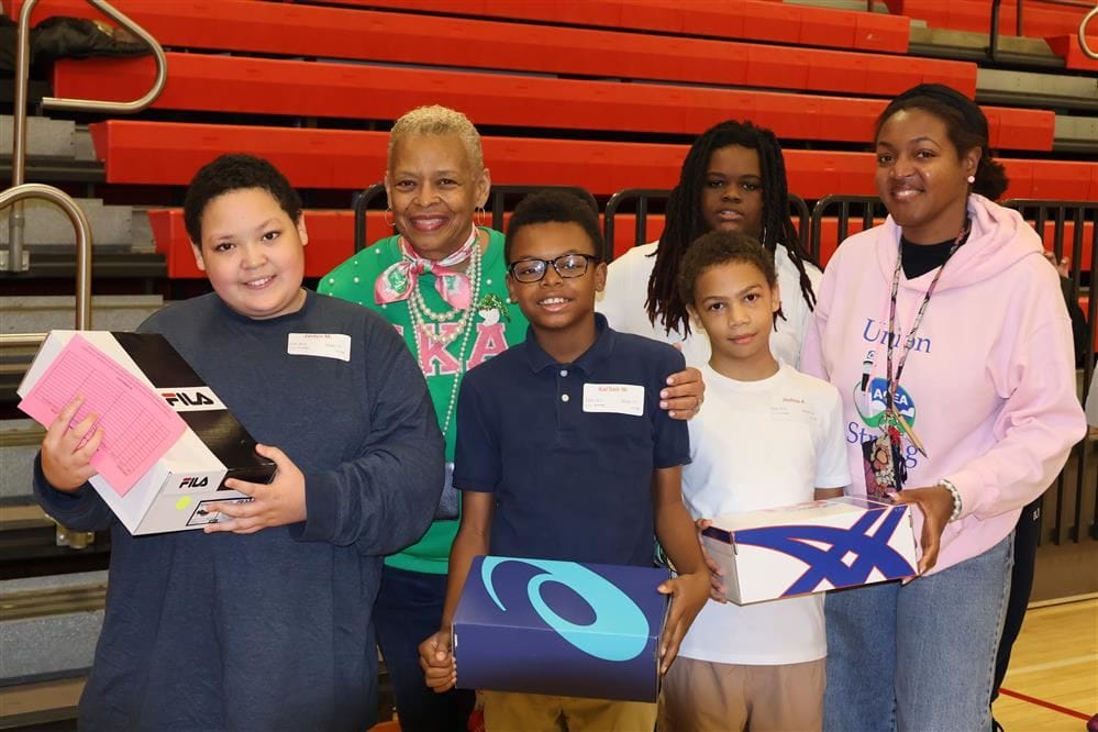 Shoes That Fit and Borgata Donate 500 New Sneakers to Students at AC’s MLK School