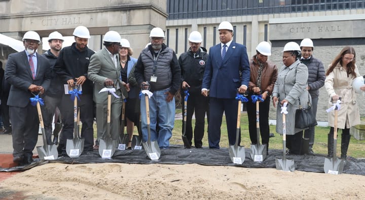 GALLERY: AC Courtyard Renamed in Honor of Late Lt. Gov. Sheila Y. Oliver Construction Gets Underway