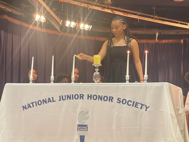 MLK School Complex Held National Junior Honor Society Induction