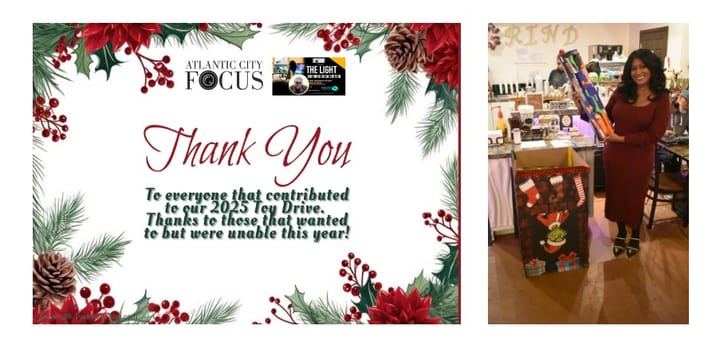 Atlantic City Focus and The Light Morning Show Thank Community Partners for a Successful 2025 Holiday Toy Drive