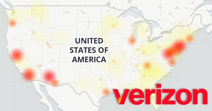 Verizon Outage Disrupts Calls and Texts Nationwide
