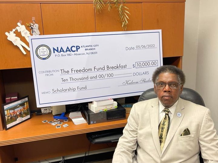 Atlantic City Branch NAACP President Kaleem Shabazz is ready for the national convention to come to AC. Photo credit: Mark Ty