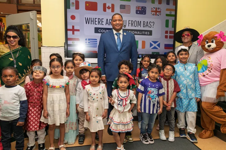 Brighton Avenue School Hosts Vibrant World Day for Cultural Diversity Celebration