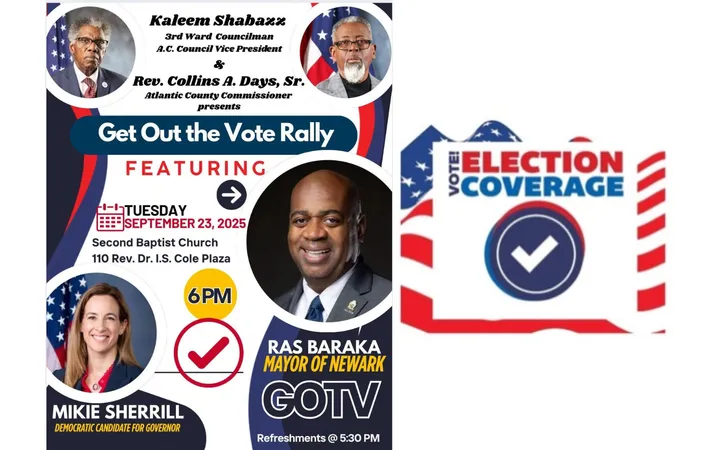 Gubernatorial Candidate Mikie Sherrill and Newark Mayor Ras Baraka Come to AC