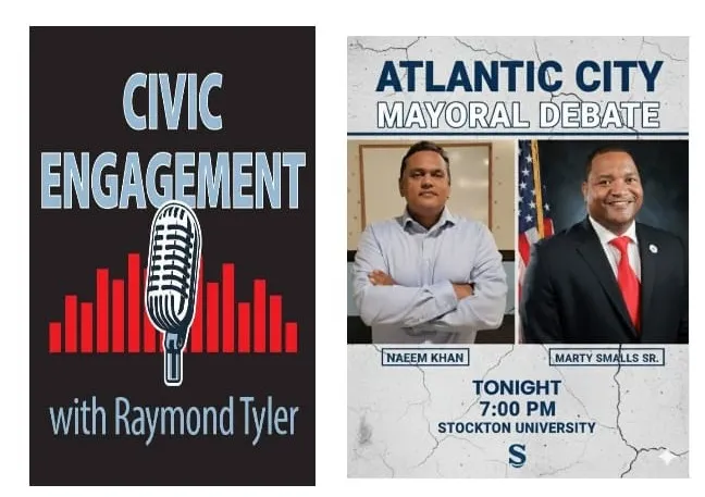 Mayor Small, Challenger  Khan Face off in Atlantic City Debate