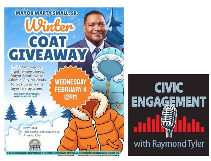 Mayor Marty Small Hosts Free Winter Coat Giveaway for Atlantic City Residents