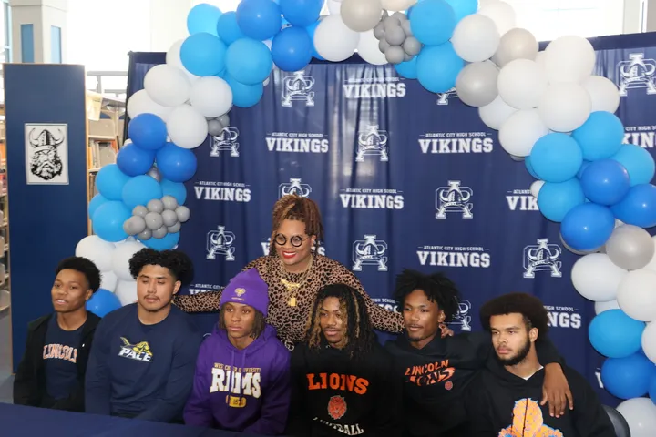 Six Atlantic City High School Football Players Commit to College Programs on National Signing Day